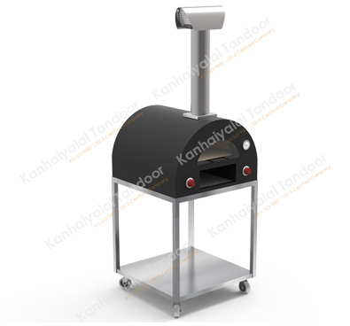 Matt Black Pizza Oven